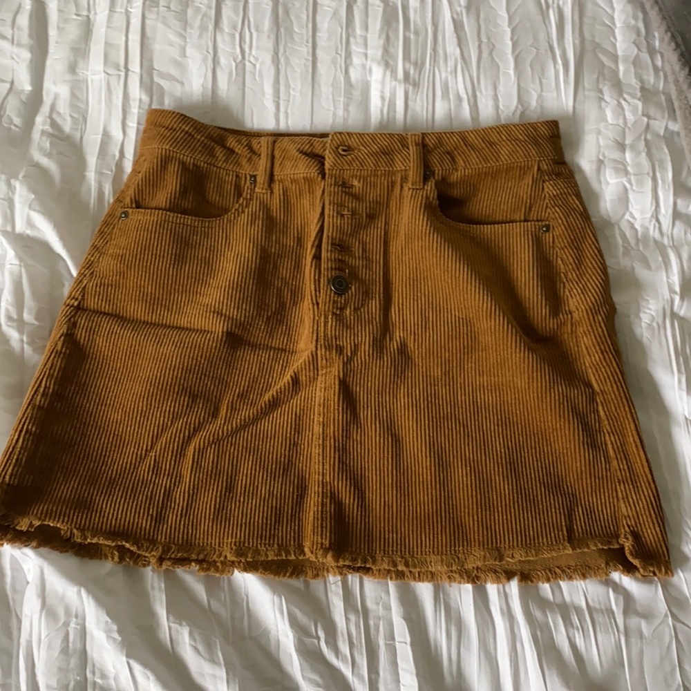 Corduroy skirt